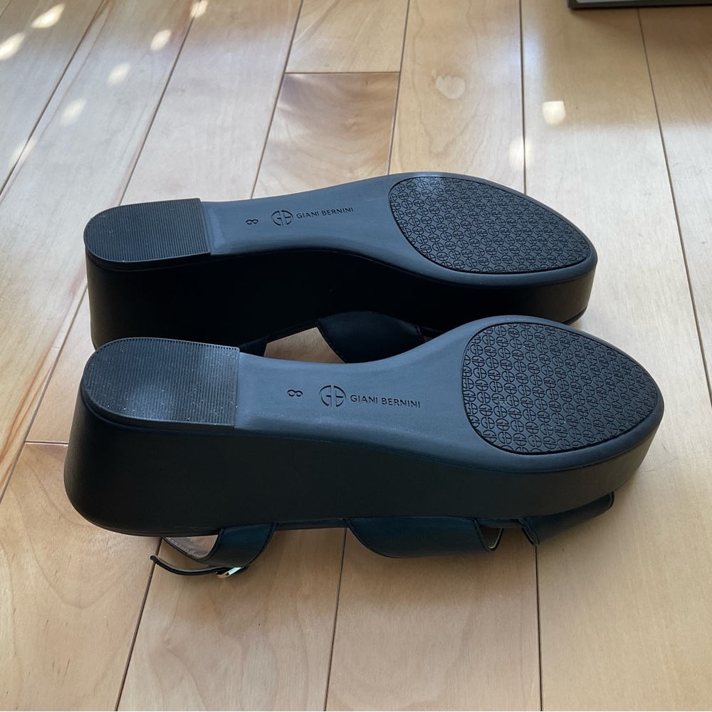 Giani Bernini Jayleen Black Platform Sandals - Women - Picture 5 of 5